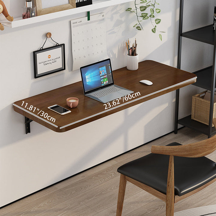 Modern Simplicity Solid Wood Metal Rectangular Foldable Hanging Bar Table 1-Tray For Kitchen