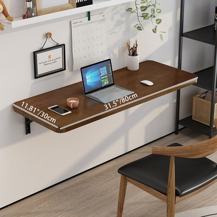 Modern Simplicity Solid Wood Metal Rectangular Foldable Hanging Bar Table 1-Tray For Kitchen