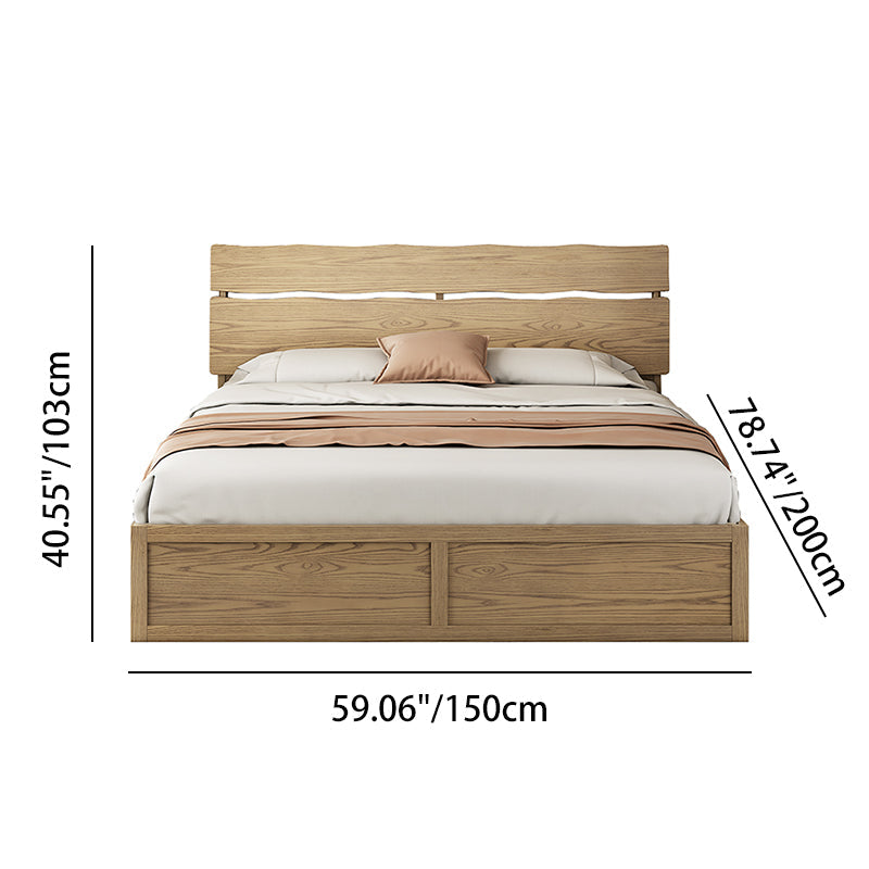 Modern Minimalist Bed Frame - Storage Box &amp; Durable Material Blend Bed For Bedroom